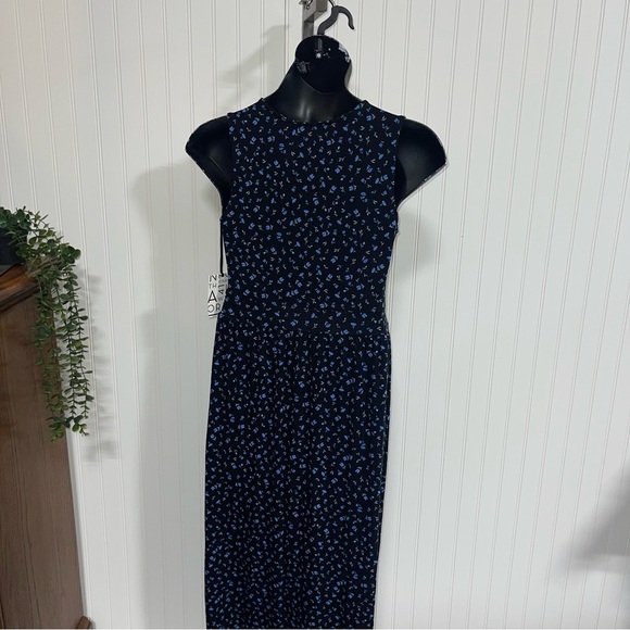 41 Hawthorn Blue V-Neck Maxi Dress medium - Picture 5 of 9